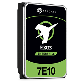 Seagate Exos 7E10 4TB 7200 RPM 256MB Cache SAS 12Gb/s 3.5