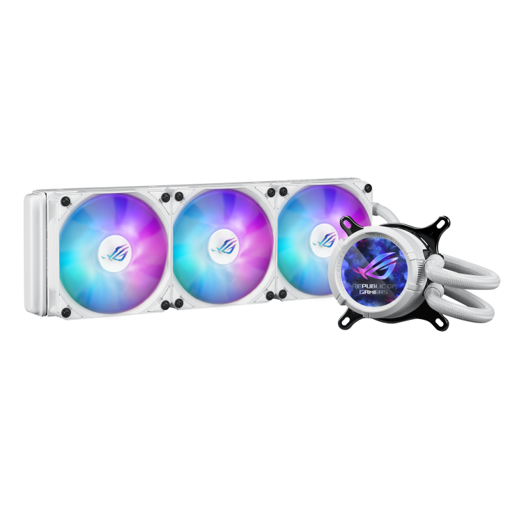 Asus ROG STRIX LC III 360 ARGB LCD 360mm AIO Liquid CPU Cooler White