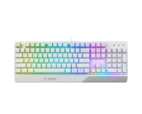 MSI Vigor GK30 US Gaming Keyboard White