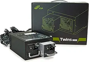 FSP Hydro Twins PRO 900W 80+ Gold ATX Redundant Power Supply Black