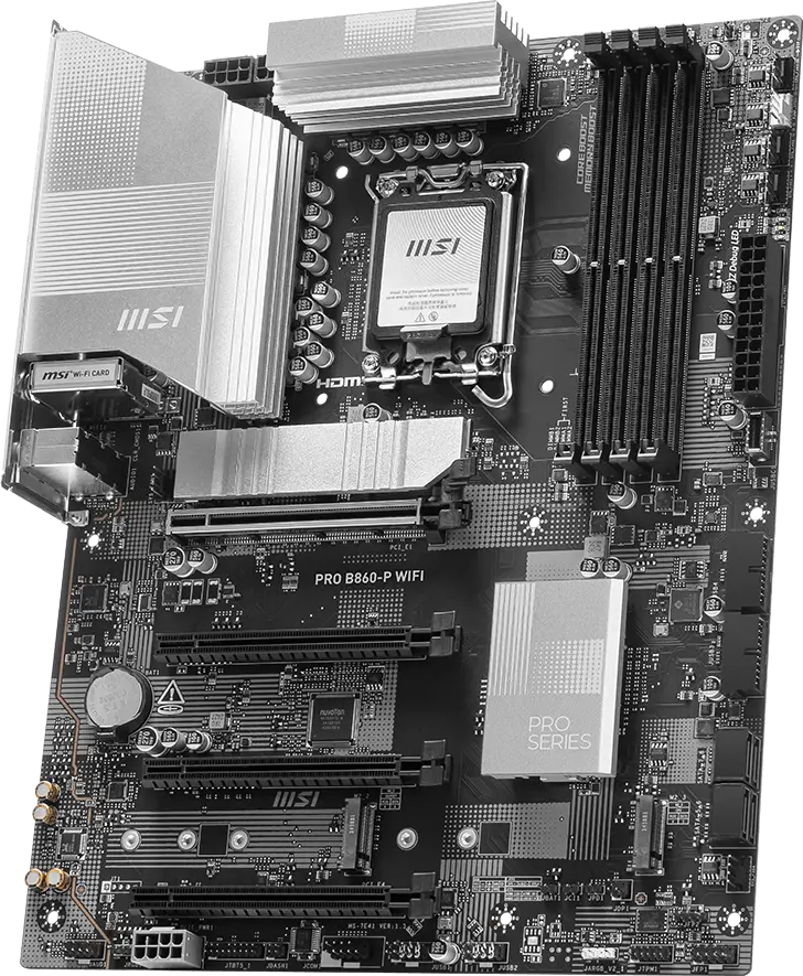 MSI PRO B860-P WIFI LGA 1851 DDR5 ATX Motherboards