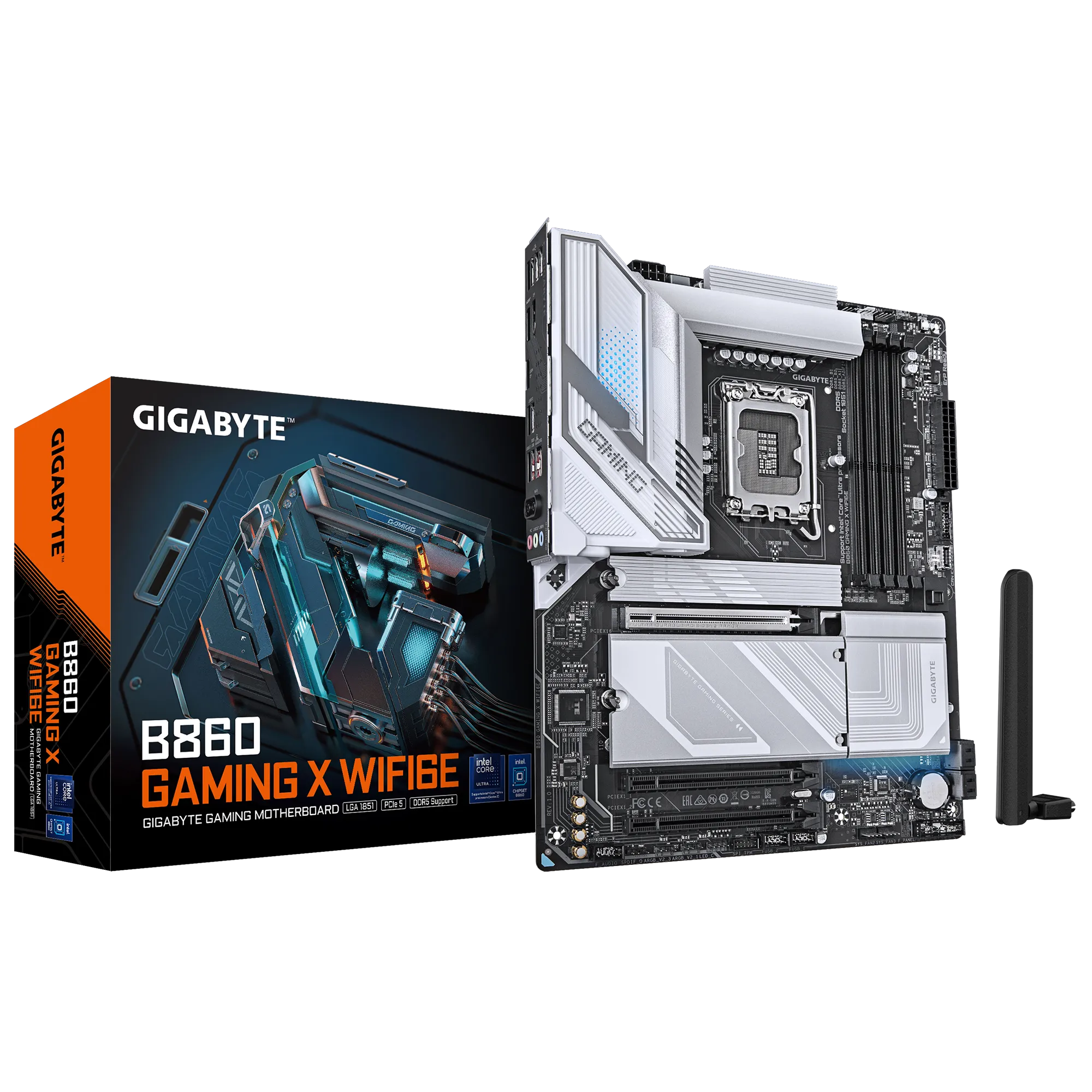 Gigabyte B860M GAMING X WIFI6E DDR5 LGA 1851 Micro-ATX Motherboard
