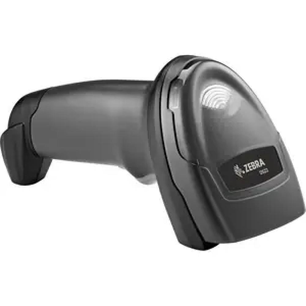 Zebra DS2208 SR Corded 1D 2D Scanner USB Kit Black with Stand