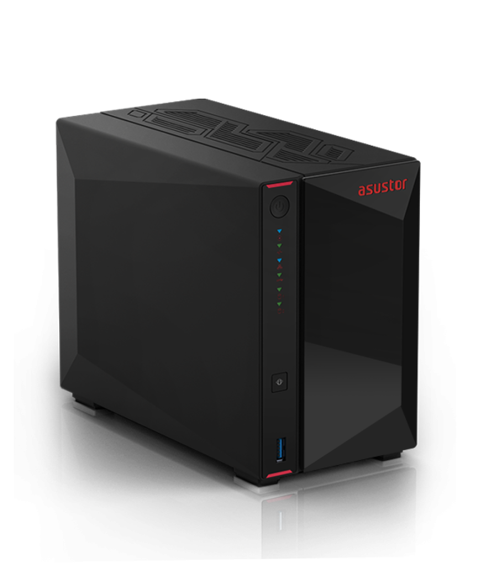 ASUSTOR Nimbustor 2 Gen2 AS5402T 2-Bay NAS Celeron N5105 Quad-Core 4GB DDR4 Diskless