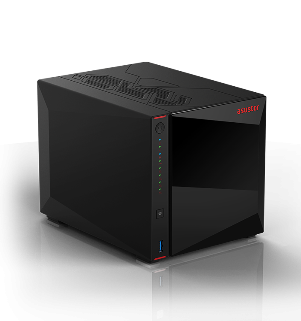 ASUSTOR Nimbustor 4 Gen2 AS5404T 4-Bay NAS Celeron N5105 Quad-Core 4GB DDR4 8TB HDD