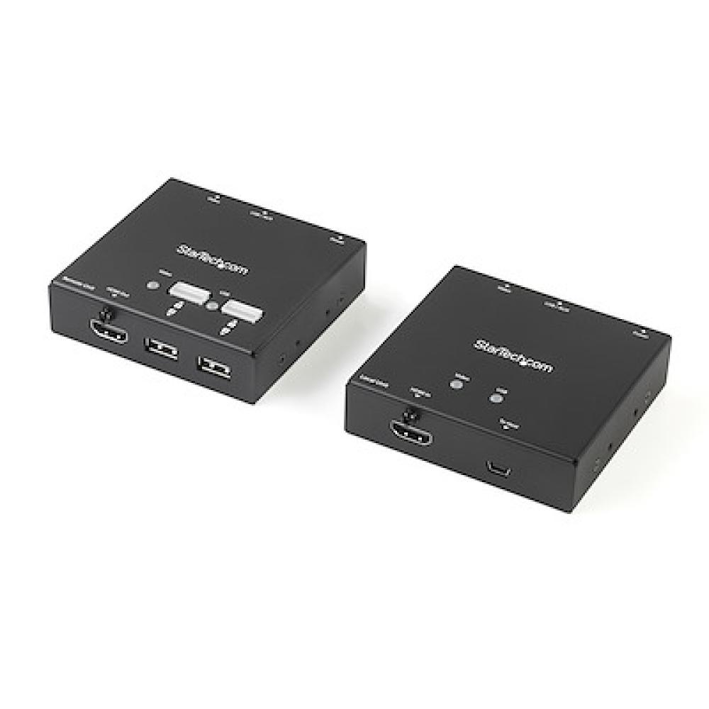 StarTech HDMI over CAT6 Extender with 4-Port USB Hub 50m 1080p