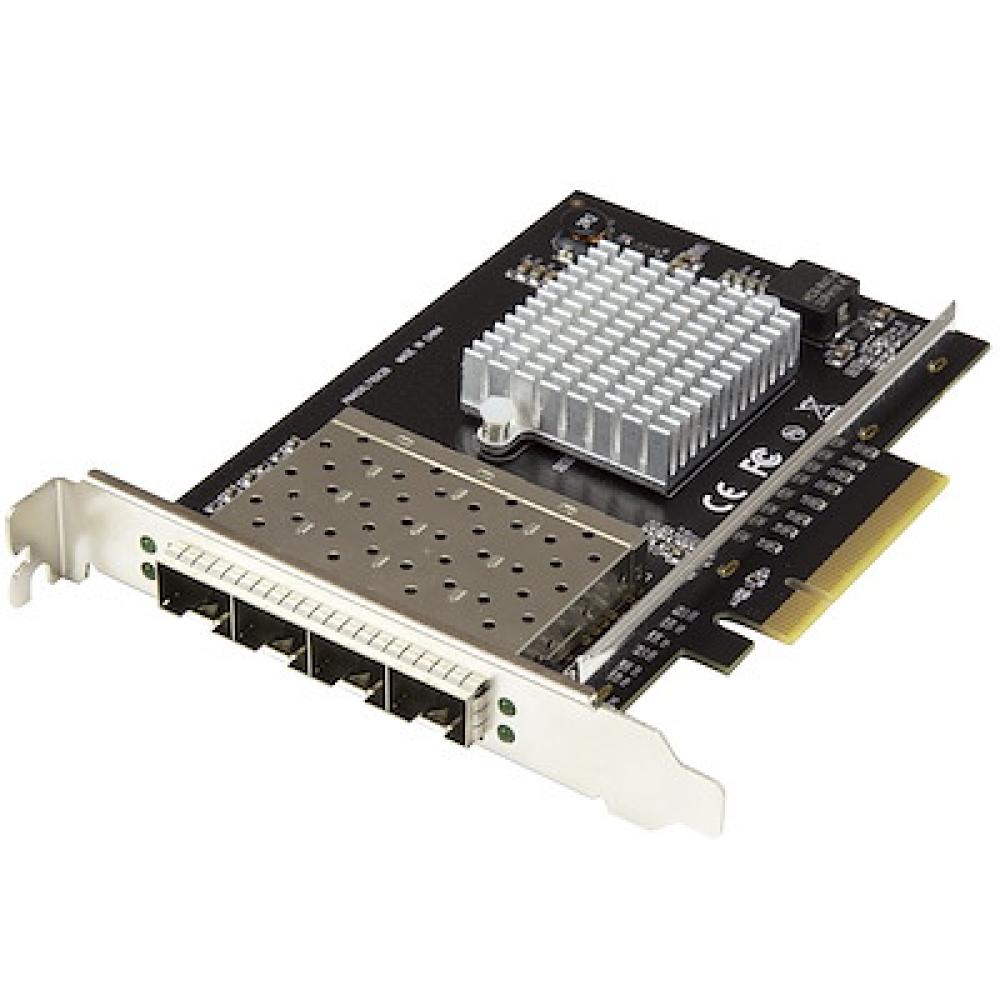 StarTech Quad-Port 10G SFP+ PCIe 3.0 Server Network Card Intel XL710