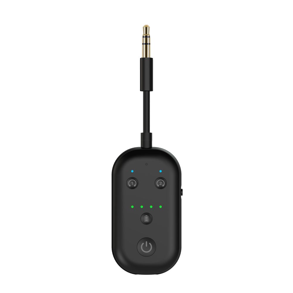 Bonelk Fly Wireless Pro Audio Bluetooth Transmitter & Receiver Black 25h Battery