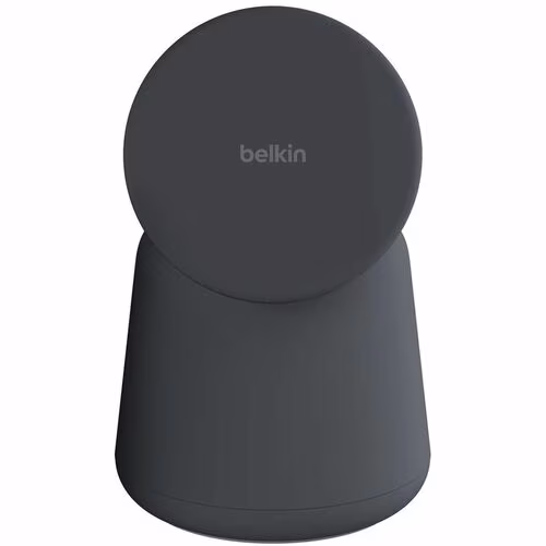 Belkin BoostCharge Pro 2 in 1 Wireless Charging Dock with Qi2 15W Charcoal