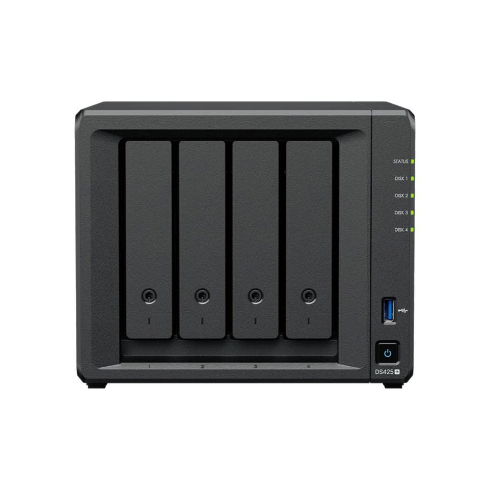 Synology DiskStation DS425+ 4-Bay Diskless NAS Intel Celeron J4125 2GB RAM