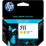HP  711 Yellow Ink Cartridge 29-ml For CZ132A