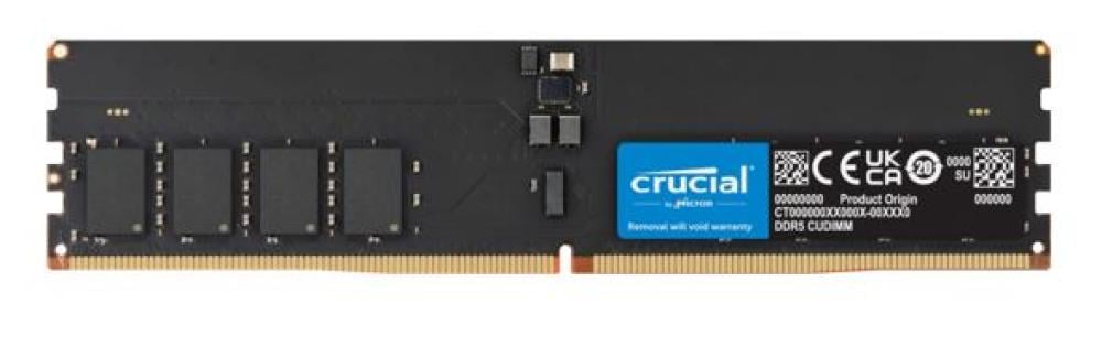Crucial 32GB (1x32GB) DDR5 CUDIMM 6400MHz CL52 Desktop Memory RAM