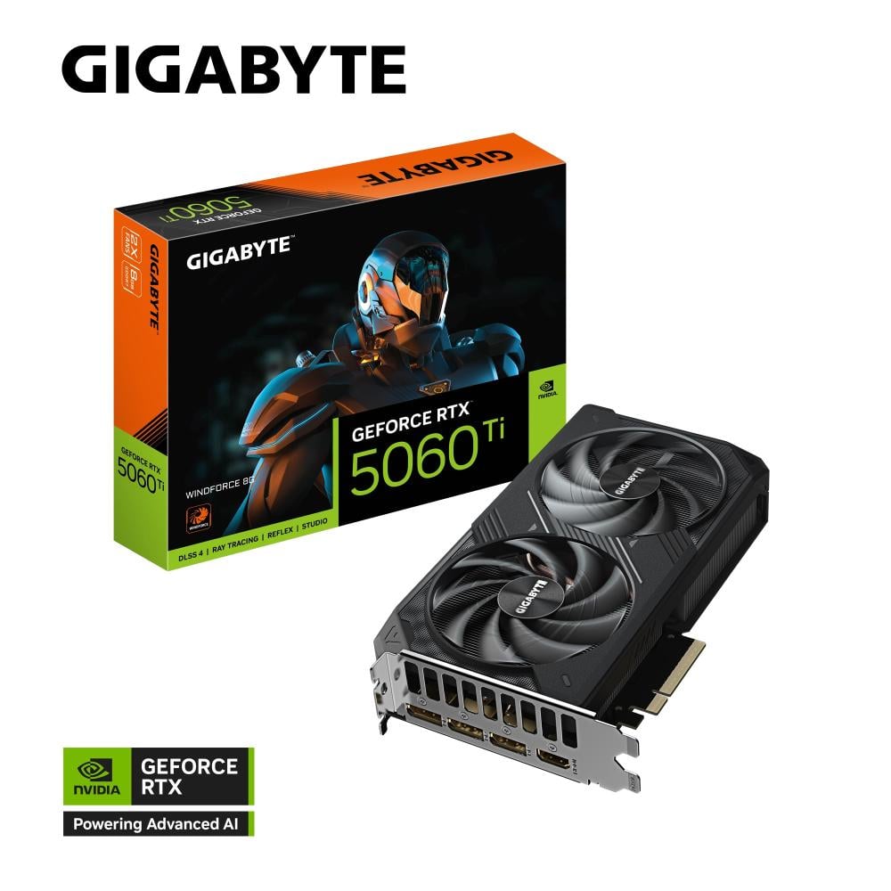 Gigabyte GeForce RTX 5060 Ti WF2 8GB Graphics Card
