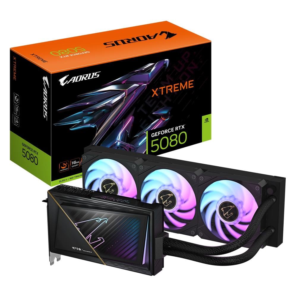 Gigabyte GeForce RTX 5080 AORUS X W 16GB Graphics Card