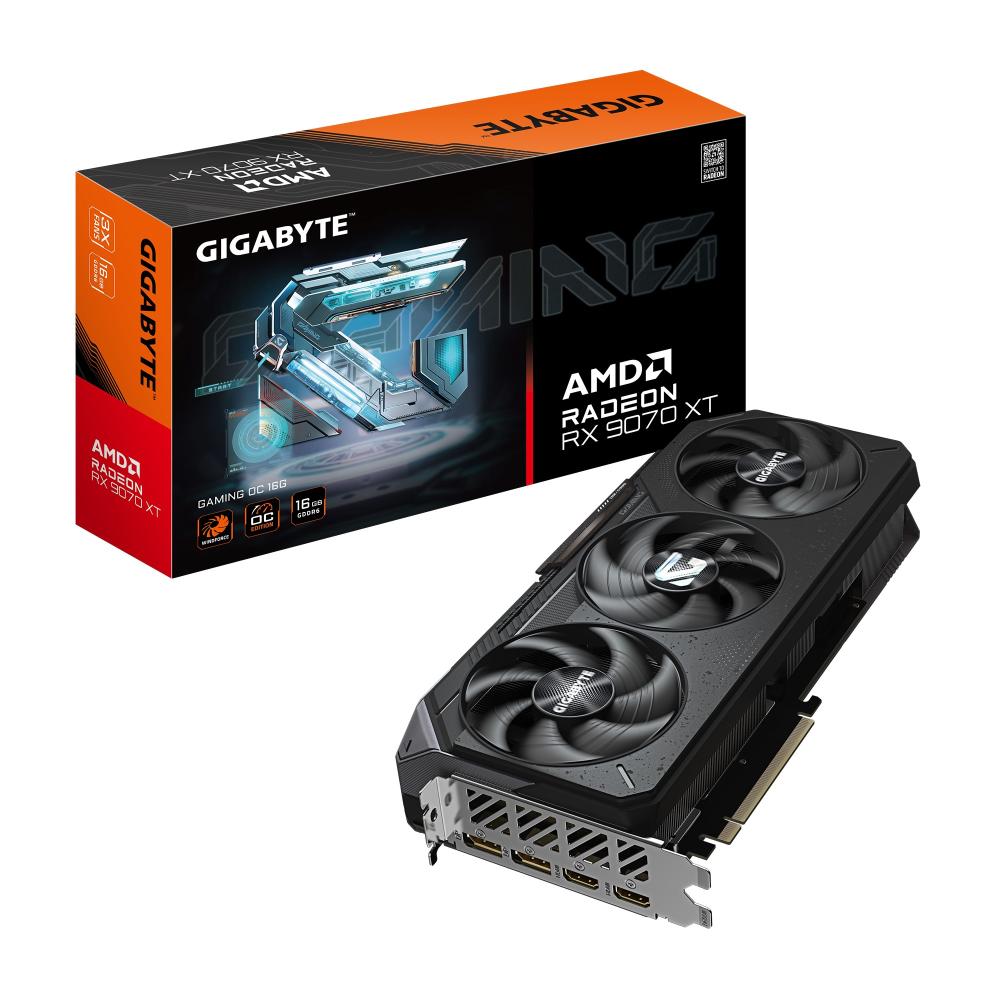 Gigabyte GAMING OC Radeon RX 9070 XT 16GB Graphics Card