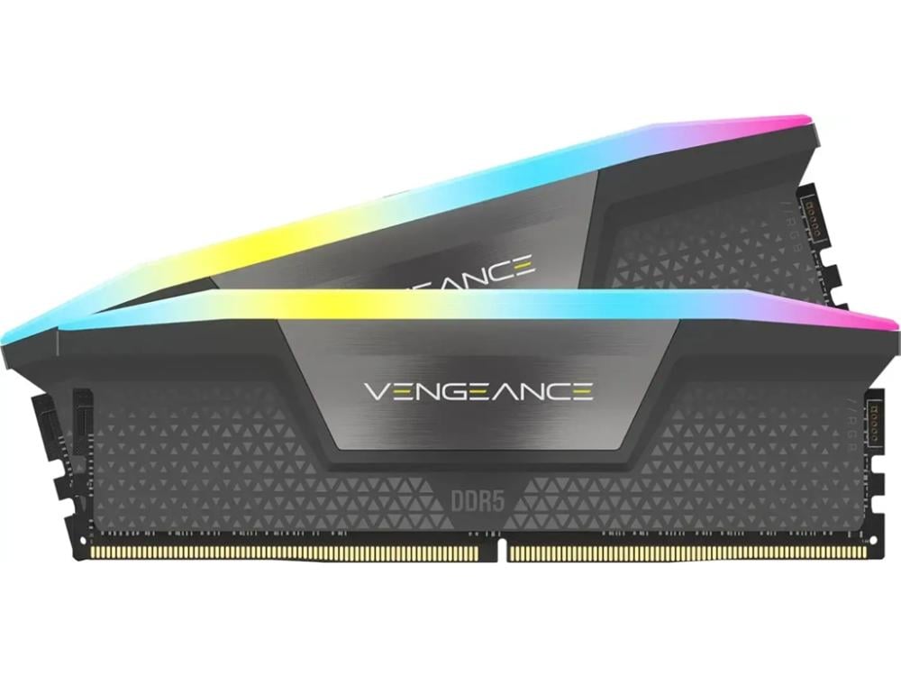 Corsair Vengeance RGB 64GB (2x32GB) DDR5 6000 AMD EXPO Memory CMH64GX5M2D6000Z40