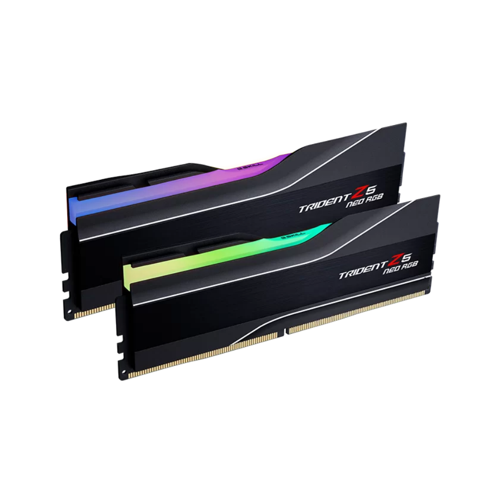 G.Skill Trident Z5 Neo RGB 128GB (2X64GB) DDR5 6000MHz Desktop Memory Kit F5-6000J3444F64GX2-TZ5NR