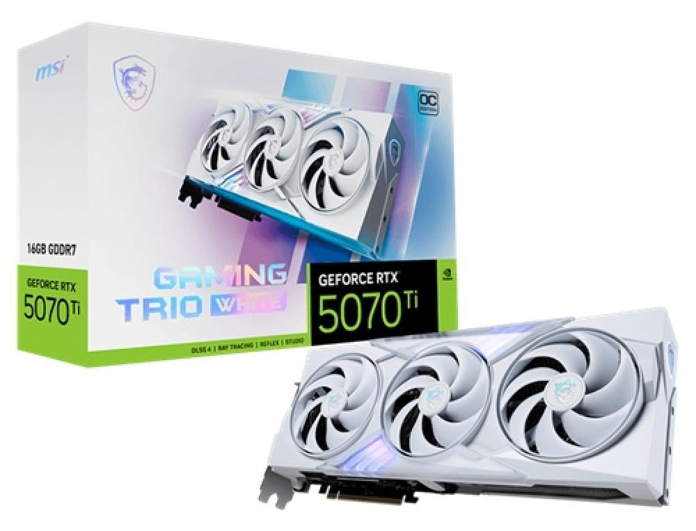 MSI GeForce RTX 5070 Ti Gaming Trio OC 16G Graphics Card