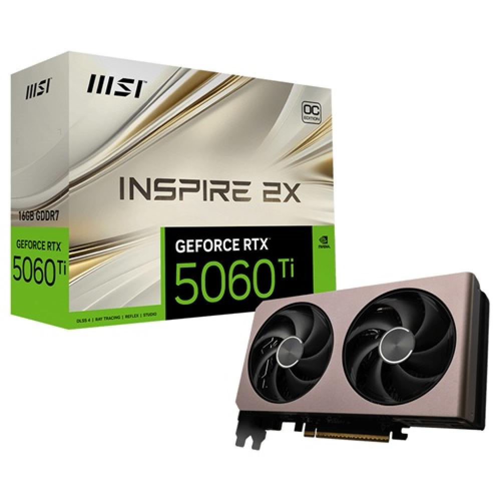 MSI GeForce RTX 5070 Ti INSPIRE 2X OC 16GB Graphics Card