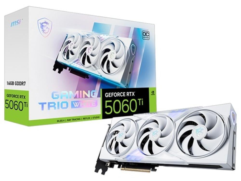 MSI GeForce RTX 5060 Ti Gaming TRIO OC 16G Graphics Card