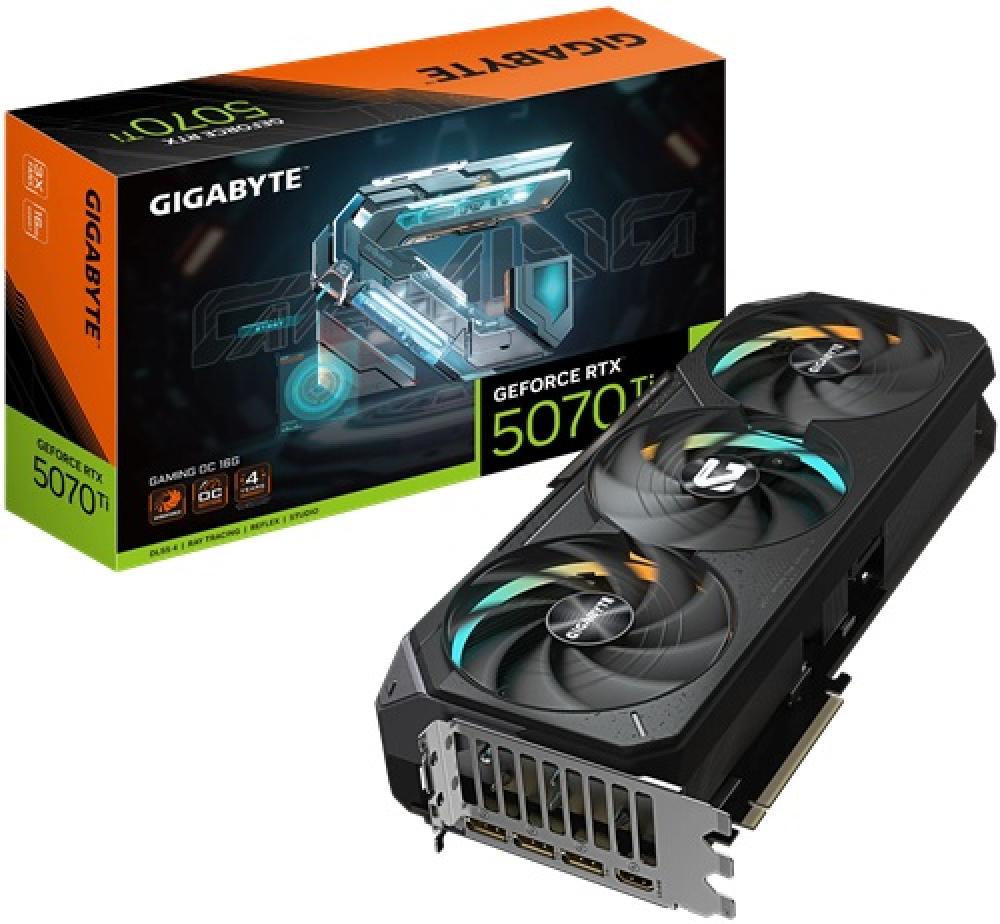 Gigabyte GeForce RTX 5070 Ti Gaming OC Edition 16GB GDDR7 Graphics Card