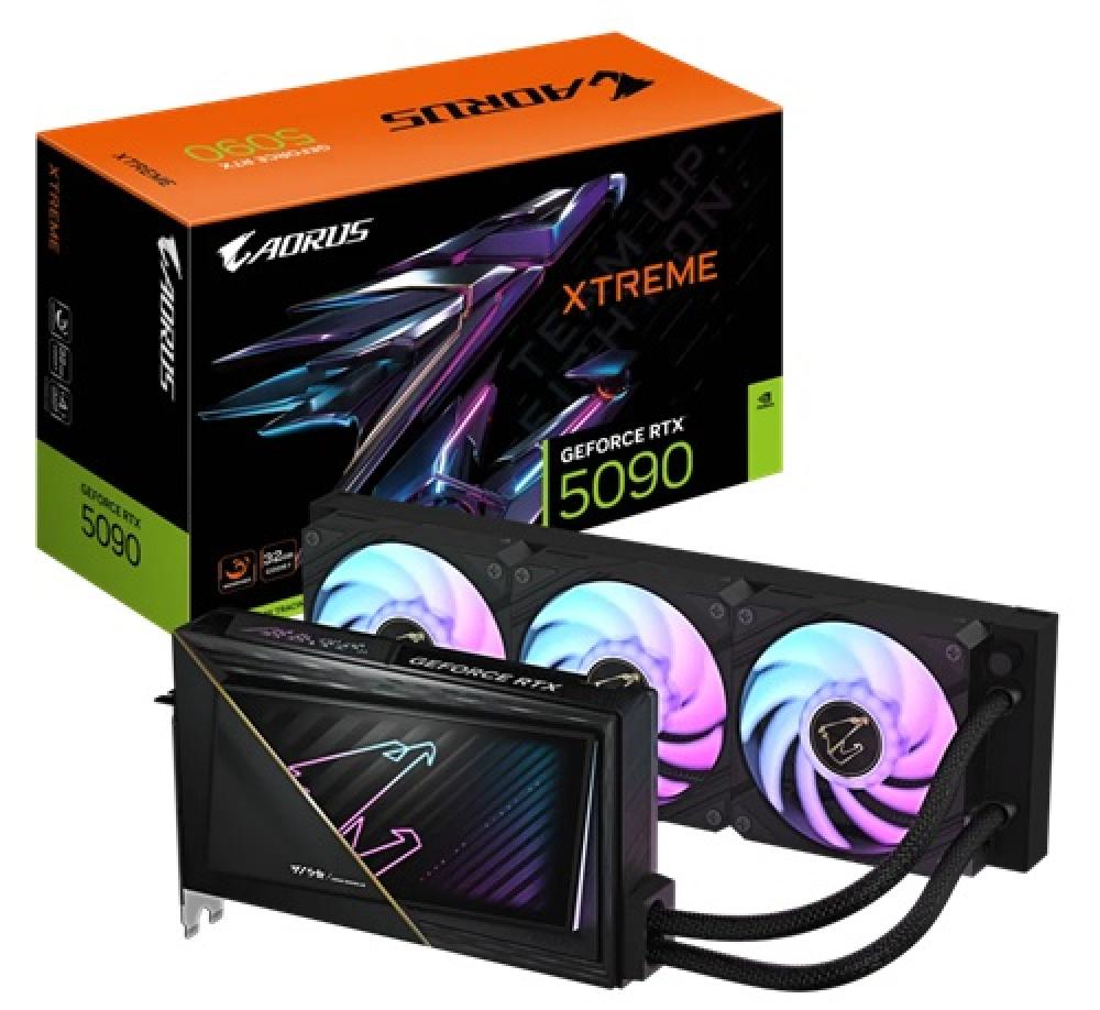 Gigabyte AORUS GeForce RTX 5090 Xtreme Waterforce 32GB GDDR7 Graphics Card