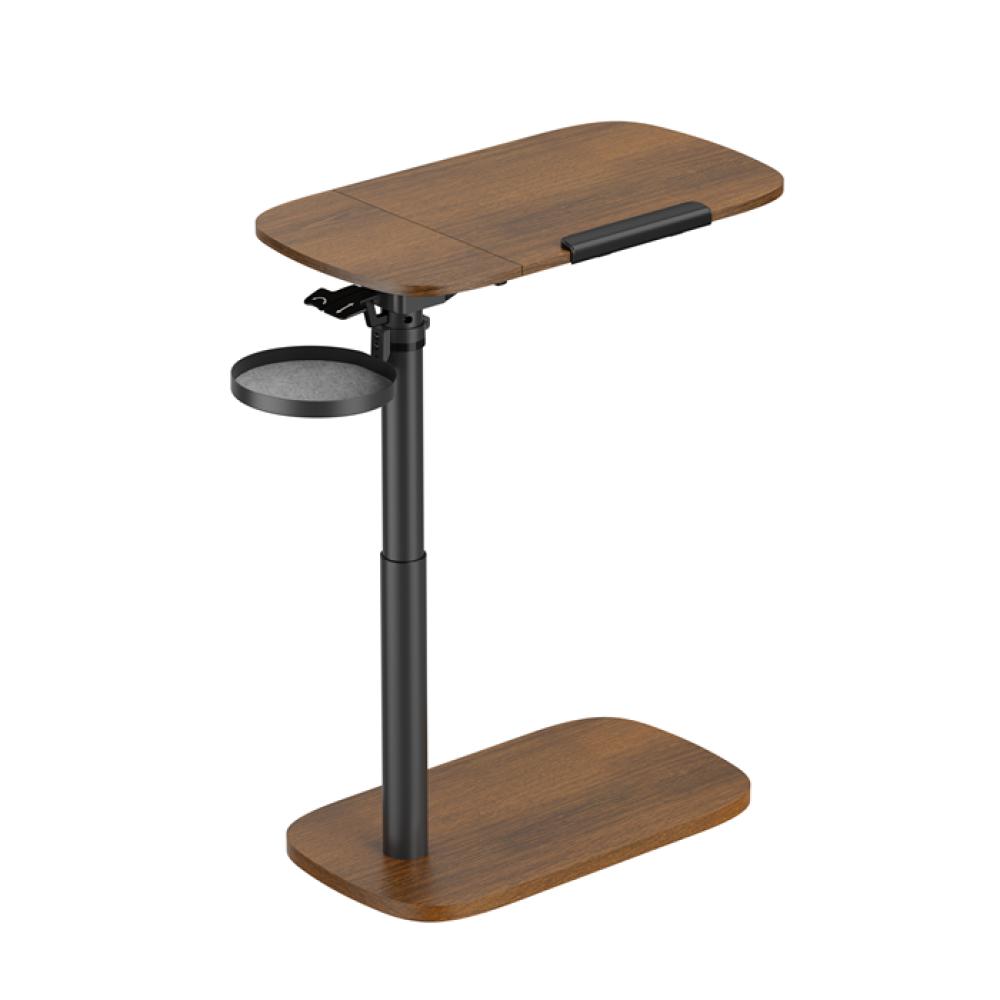 Brateck Storage-Savvy Height Adjustable Mobile Side Table