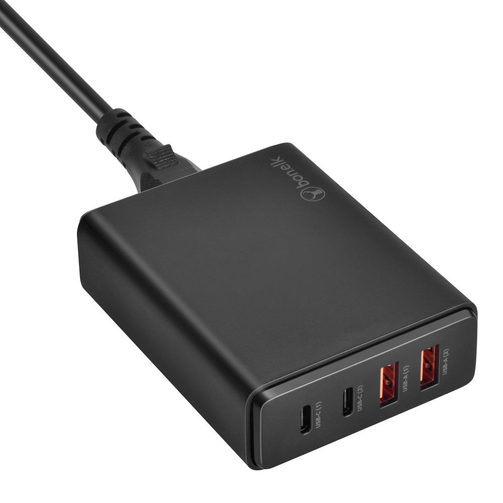 Bonelk Desktop Charger USB-A/USB-C 65w - Black