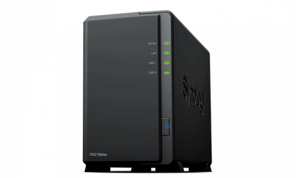 Synology DS218Play 2-Bay Network Storage NAS Diskstation (DS218PLAY)